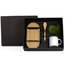 Brinde Kit Café 4 Peças Personalizado | Veg Brindes. Brinde Kit Café 4 Peças Personalizado | Veg Brindes.