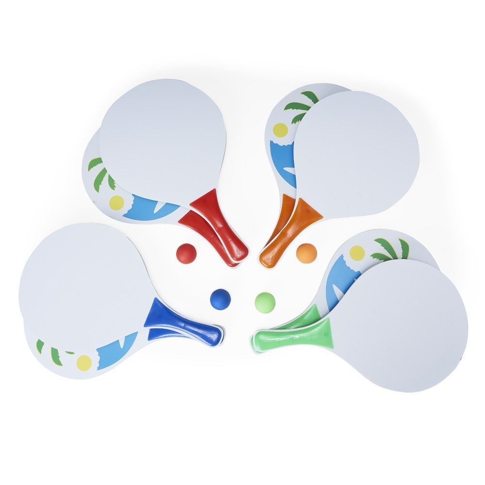 Brinde Kit Frescobol MDF Personalizado - Veg Brindes. Brinde Kit Frescobol MDF Personalizado - Veg Brindes.
