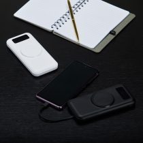 Brinde Power Bank 10.000mAh com Indução Personalizado - Veg Brindes. Brinde Power Bank 10.000mAh com Indução Personalizado - Veg Brindes.