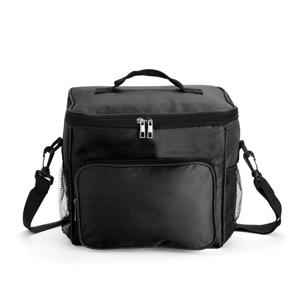 Brinde Bolsa Térmica Oxford 11L Personalizada - Cor Preto Brinde Bolsa Térmica Oxford 11L Personalizada - Cor Preto