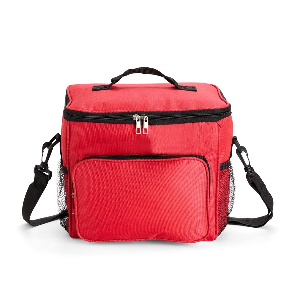 Brinde Bolsa Térmica Oxford 11L Personalizada - Cor Vermelho Brinde Bolsa Térmica Oxford 11L Personalizada - Cor Vermelho