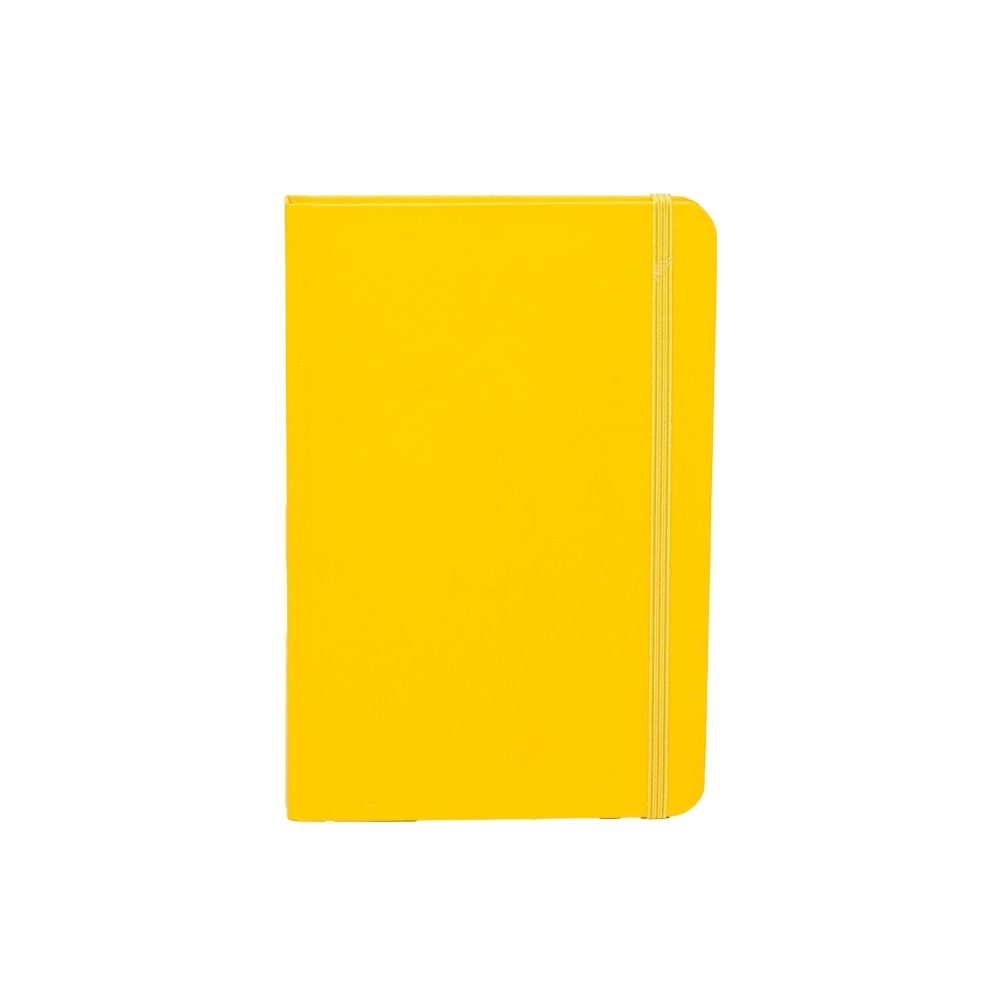Brinde Caderneta Couchê Personalizado - Cor Amarelo Brinde Caderneta Couchê Personalizado - Cor Amarelo