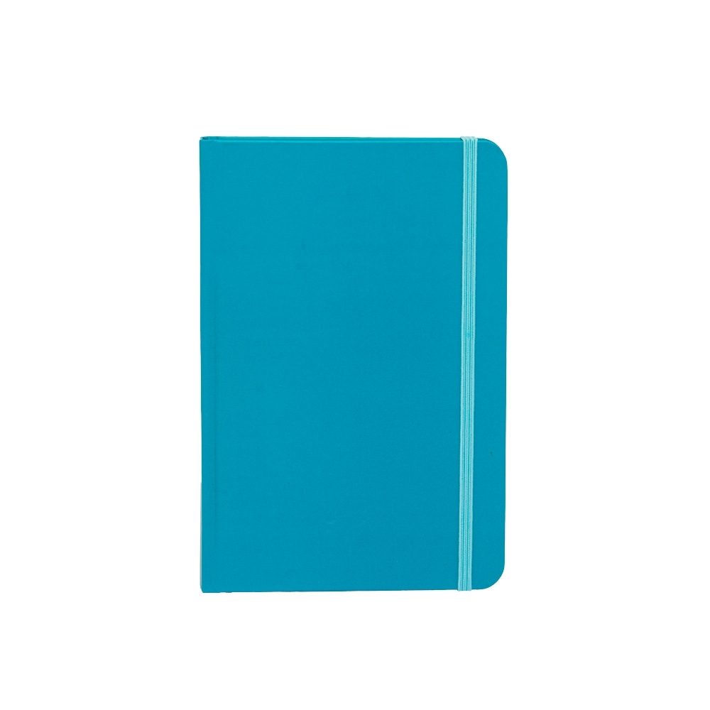Brinde Caderneta Couchê Personalizado - Cor Azul Claro Brinde Caderneta Couchê Personalizado - Cor Azul Claro