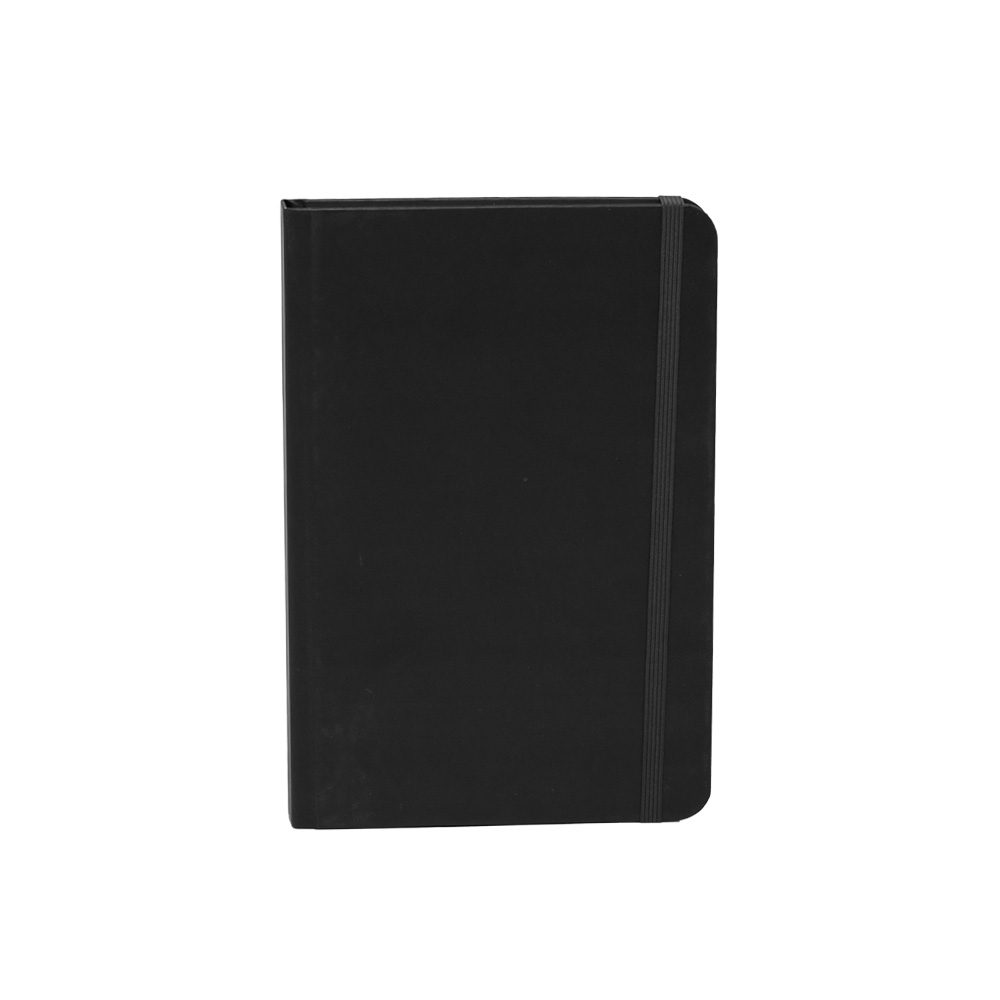 Brinde Caderneta Couchê Personalizado - Cor Preto Brinde Caderneta Couchê Personalizado - Cor Preto