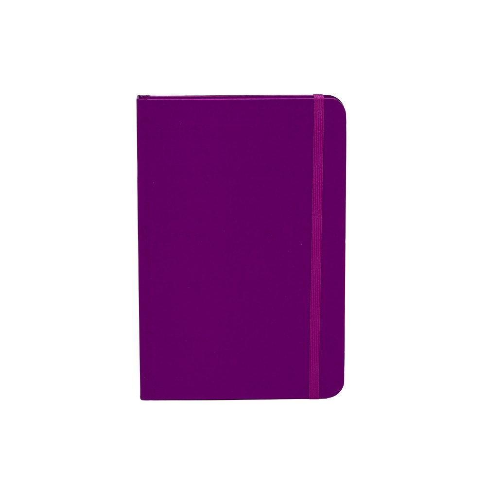 Brinde Caderneta Couchê Personalizado - Cor Roxo Brinde Caderneta Couchê Personalizado - Cor Roxo