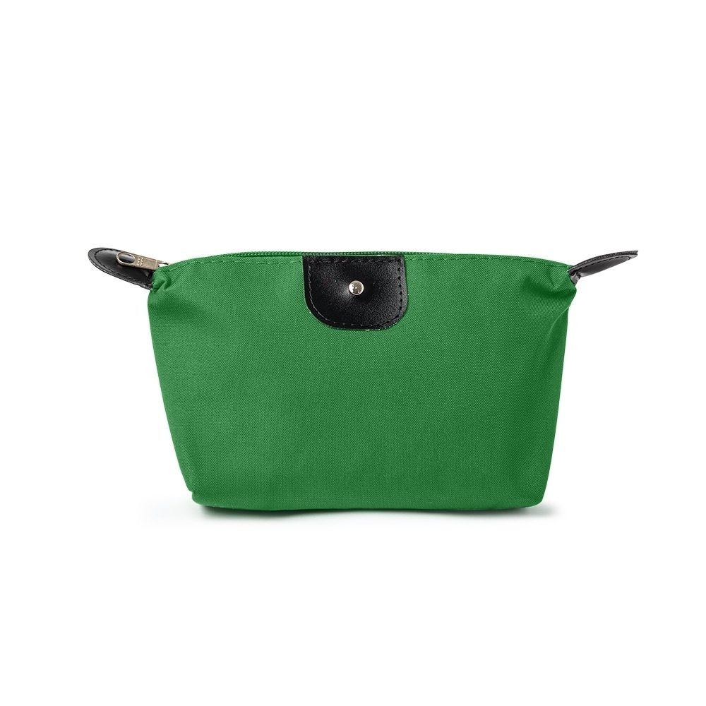 Brinde Nécessaire Nylon Oxford Personalizada - Cor Verde Brinde Nécessaire Nylon Oxford Personalizada - Cor Verde