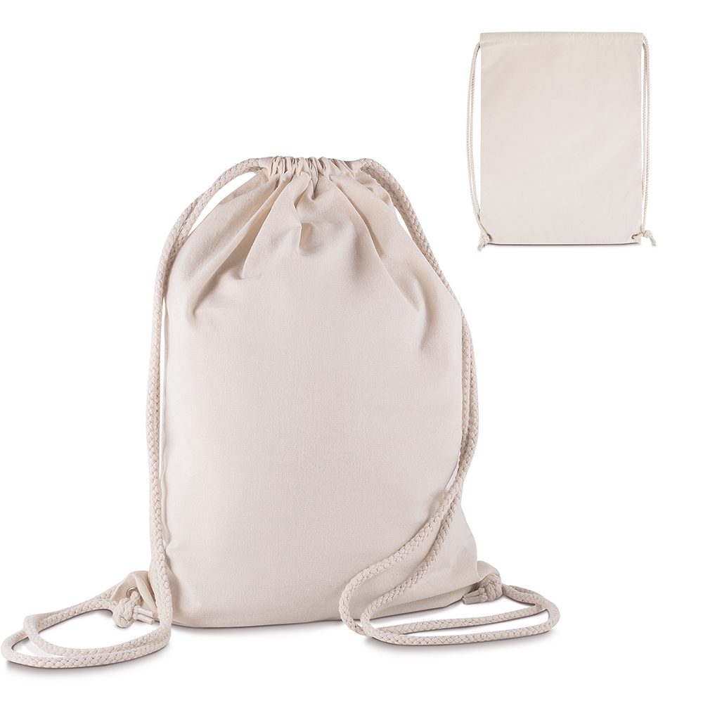 Brinde Sacola/Mochila em algodão 145g/m² (41x33x10cm) Personalizada Brinde Sacola/Mochila em algodão 145g/m² (41x33x10cm) Personalizada