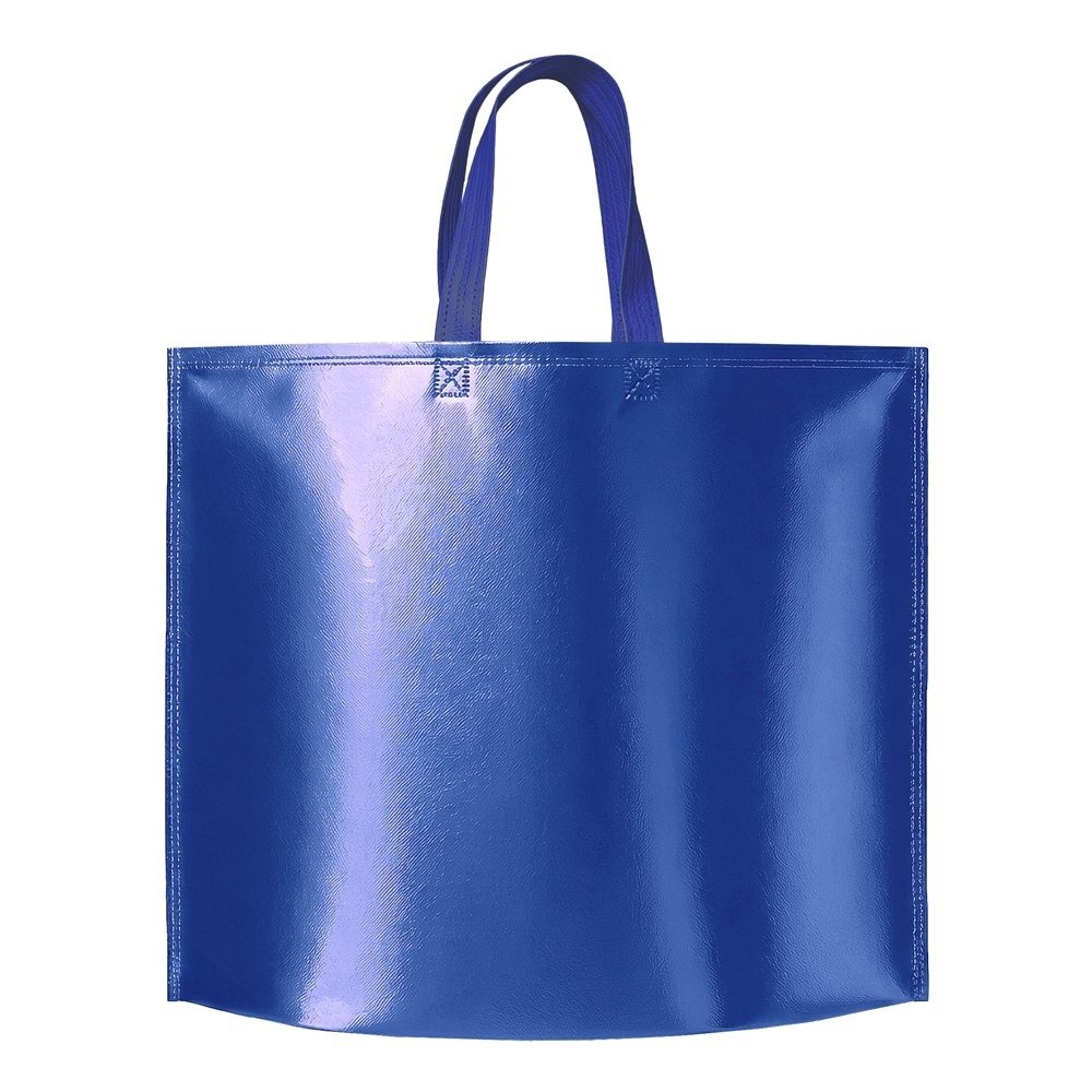 Brinde Sacola TNT Metalizado Personalizada - Cor Azul Escuro Brinde Sacola TNT Metalizado Personalizada - Cor Azul Escuro