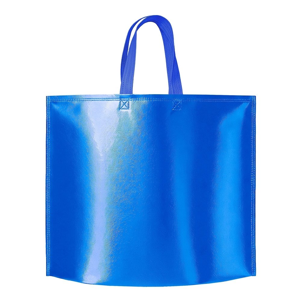 Brinde Sacola TNT Metalizado Personalizada - Cor Azul Brinde Sacola TNT Metalizado Personalizada - Cor Azul