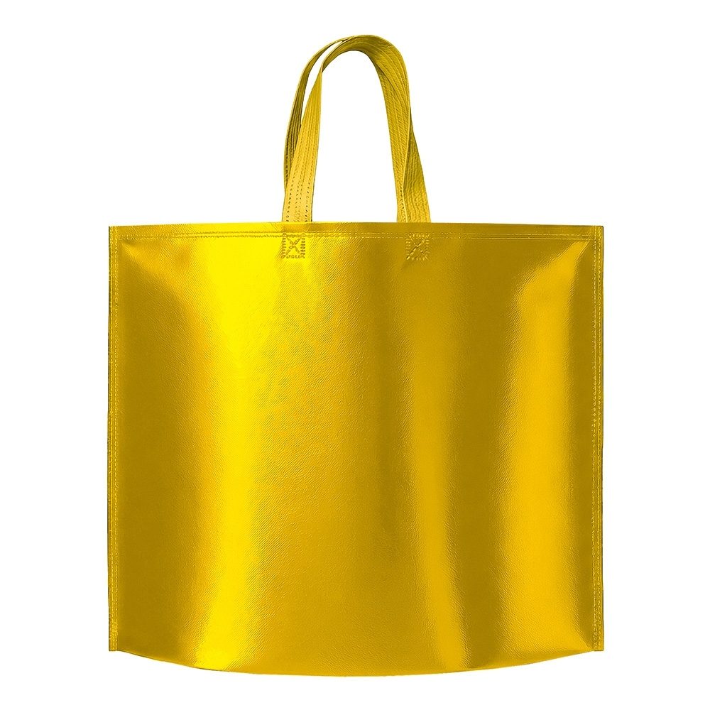 Brinde Sacola TNT Metalizado Personalizada - Cor Dourado Brinde Sacola TNT Metalizado Personalizada - Cor Dourado