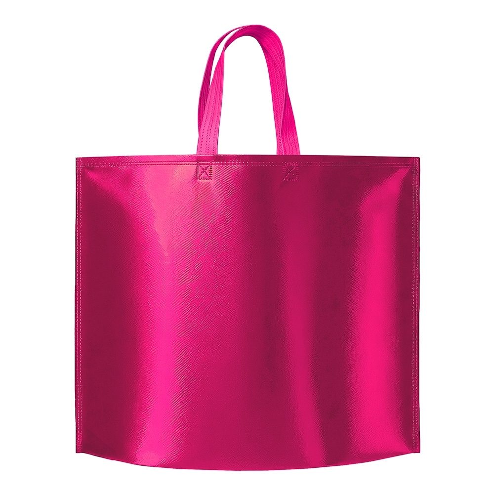 Brinde Sacola TNT Metalizado Personalizada - Cor Pink Brinde Sacola TNT Metalizado Personalizada - Cor Pink