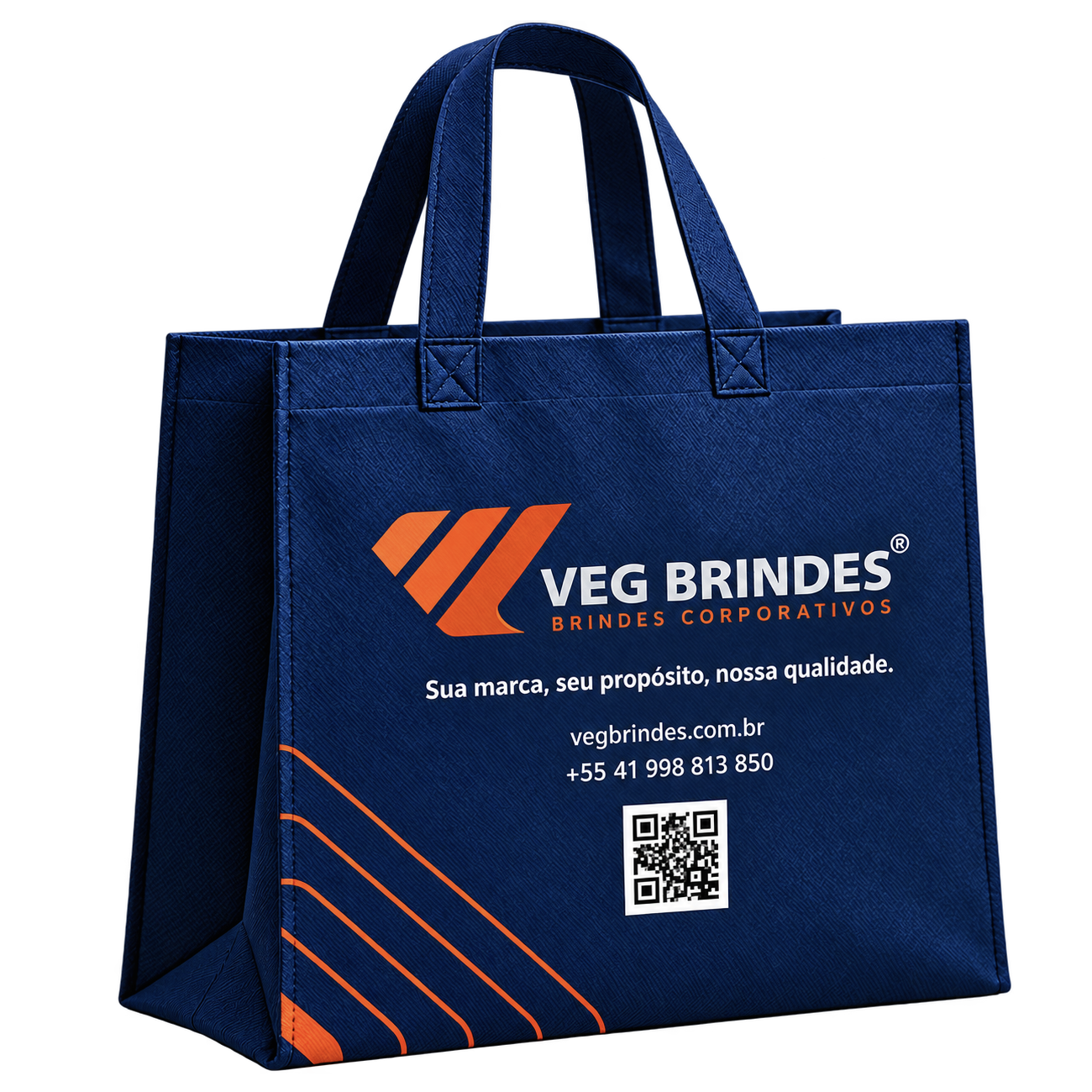 Brinde Sacola Ecológica em RPET personalizada - Veg Brindes. Brinde Sacola Ecológica em RPET personalizada - Veg Brindes.