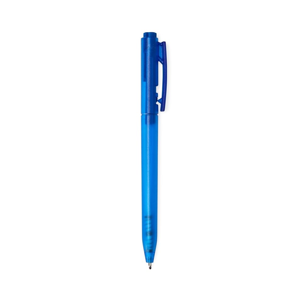Brinde Caneta Plástica Personalizado - Cor Azul Brinde Caneta Plástica Personalizado - Cor Azul
