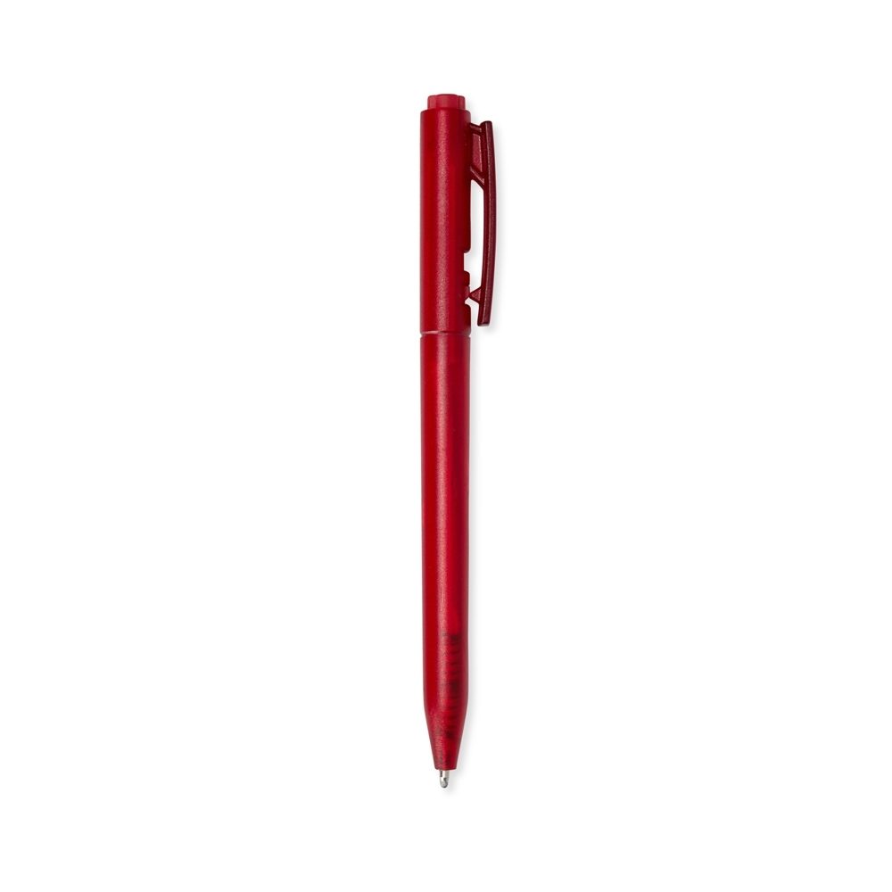 Brinde Caneta Plástica Personalizado - Cor Vermelho Brinde Caneta Plástica Personalizado - Cor Vermelho
